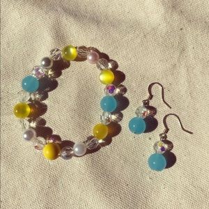 🌞 Sunny Day Beaded Bracelet Set